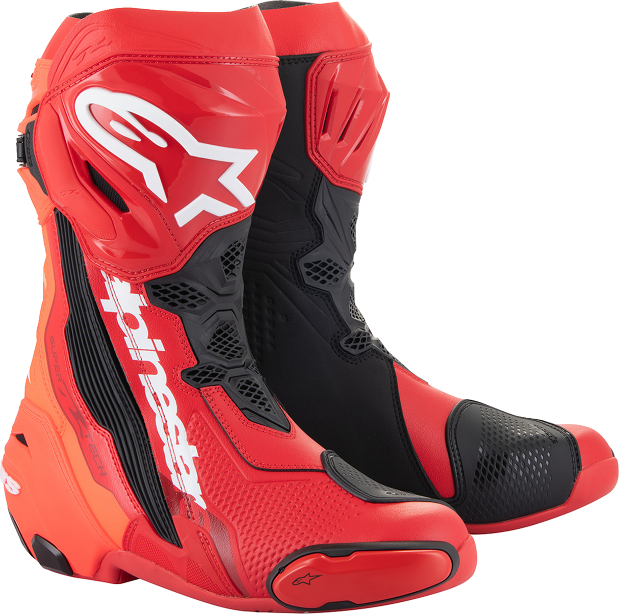 ALPINESTARS Supertech R Boots - Red - US 6.5 / EU 40 2220021-3029-40