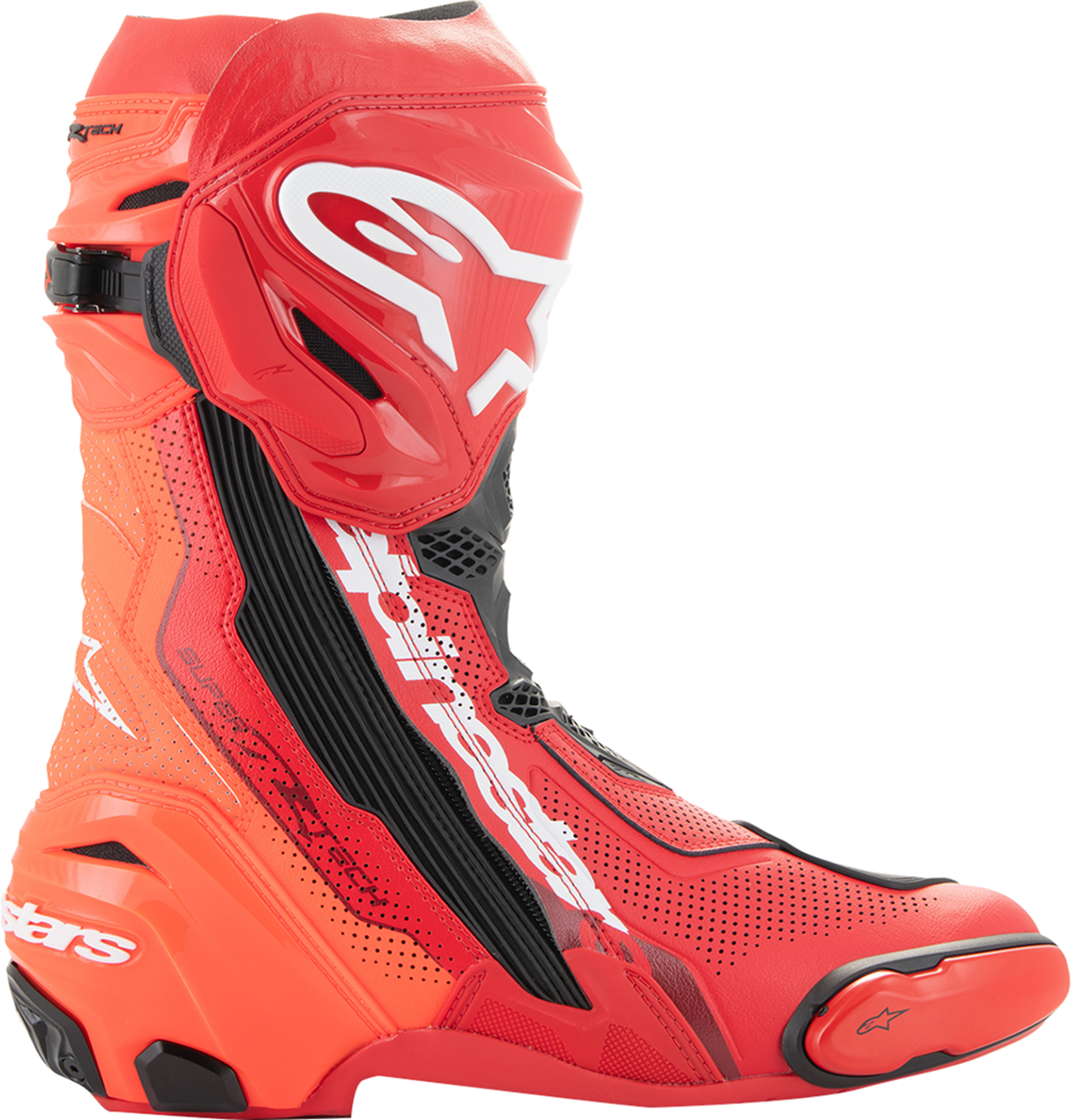 ALPINESTARS Supertech R Vented Boots - Red - US 6/EU 39 2220121-3029-39