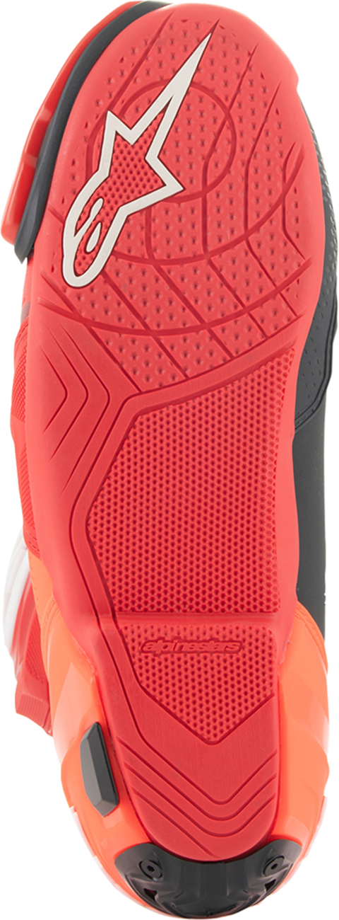 ALPINESTARS Supertech R Vented Boots - Red - US 10.5/EU 45 2220121-3029-45