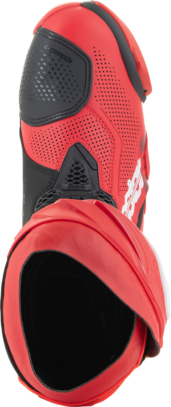 ALPINESTARS Supertech R Vented Boots - Red - US 10.5/EU 45 2220121-3029-45