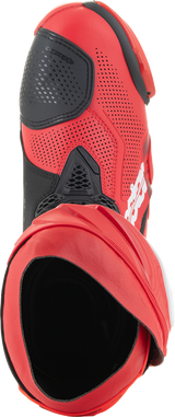 ALPINESTARS Supertech R Vented Boots - Red - US 10.5/EU 45 2220121-3029-45