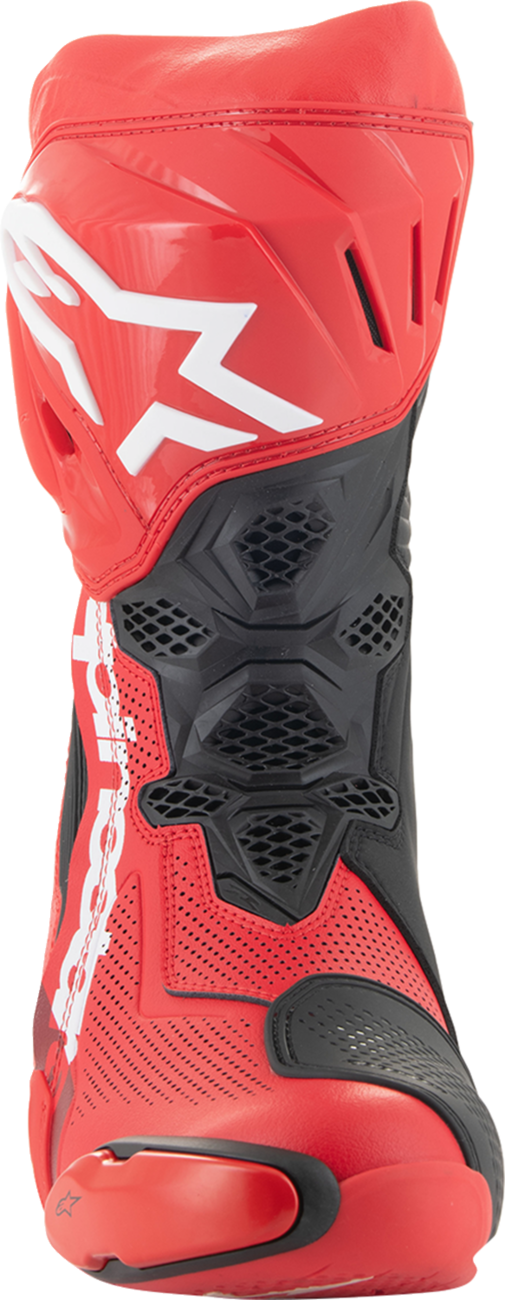 ALPINESTARS Supertech R Vented Boots - Red - US 10.5/EU 45 2220121-3029-45