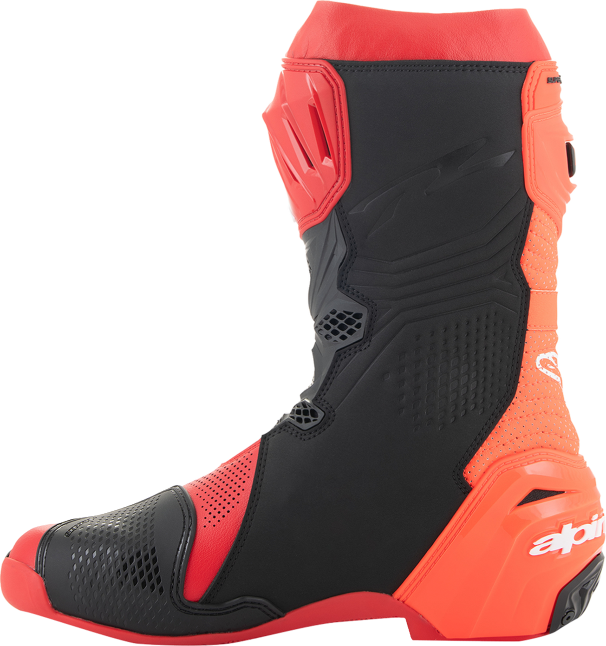 ALPINESTARS Supertech R Vented Boots - Red - US 6/EU 39 2220121-3029-39