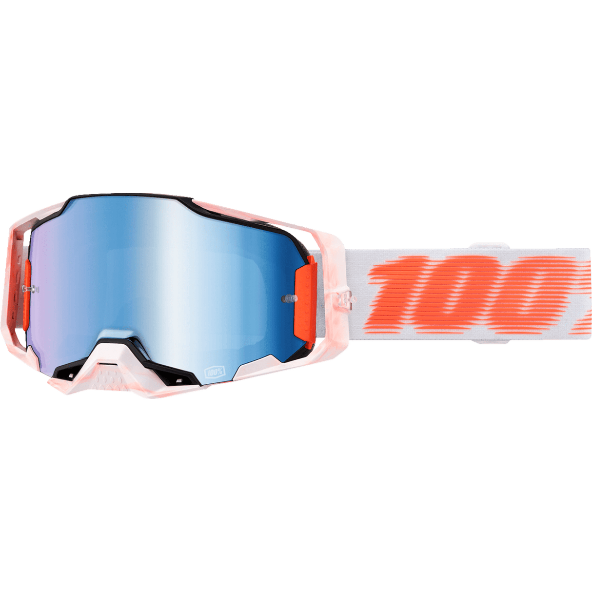 100% Armega Goggle - Tubular - Blue Mirror 50005-00037