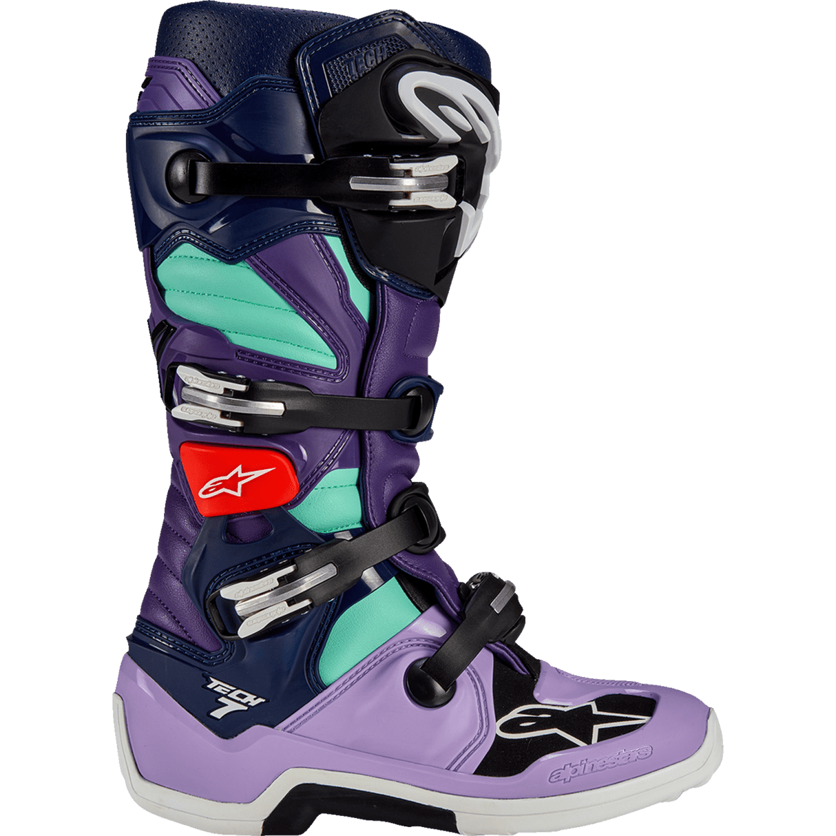 Limited Edition Imperial Tech 7 Boots - Purple/Blue/Black - US 9 2012014-387-9