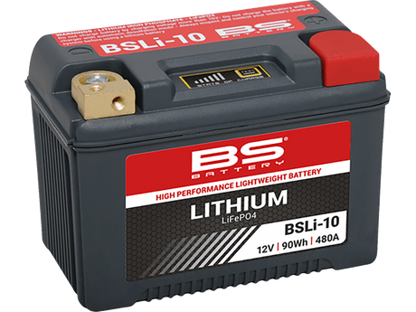 BS BATTERY Lithium Max Battery - BSLi-10 360116 - Moto Shop Service