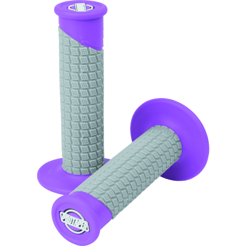 Clamp-On Pillow Top Grips - Neon Purple/Gray