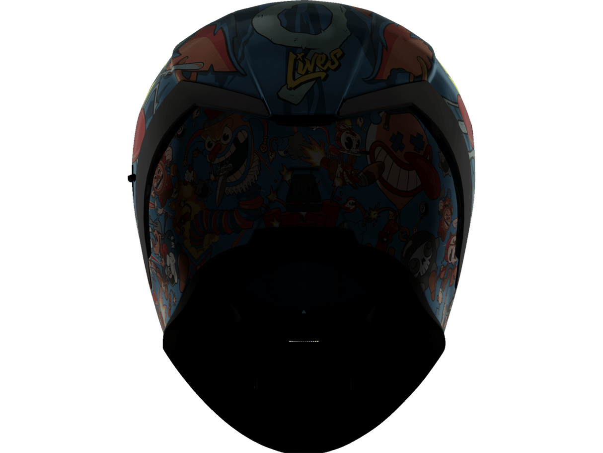 ICON Airform™ Nine Lives Helmet - Blue