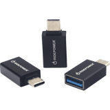 Power Adapter - Female USB to Male USB-C RPUSBCMUSBFADPT