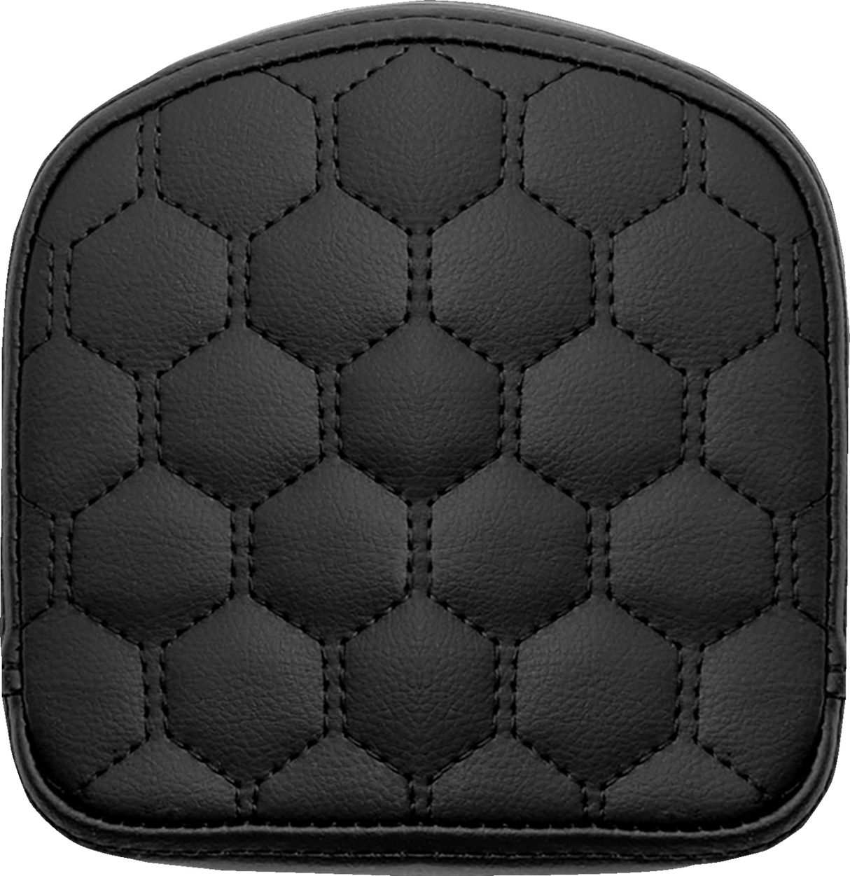 SADDLEMEN RoadSofa* Sissy Bar Pad - Honeycomb - Black Stitching 040849