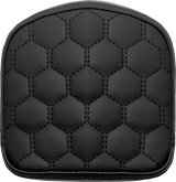 SADDLEMEN RoadSofa* Sissy Bar Pad - Honeycomb - Black Stitching 040849