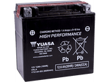 YUASA AGM Battery - YTX14H-BS .69L YUAM6RH4H - Moto Shop Service