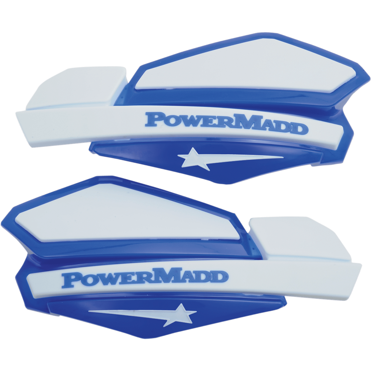 POWERMADD Handguards - Blue/White 34221