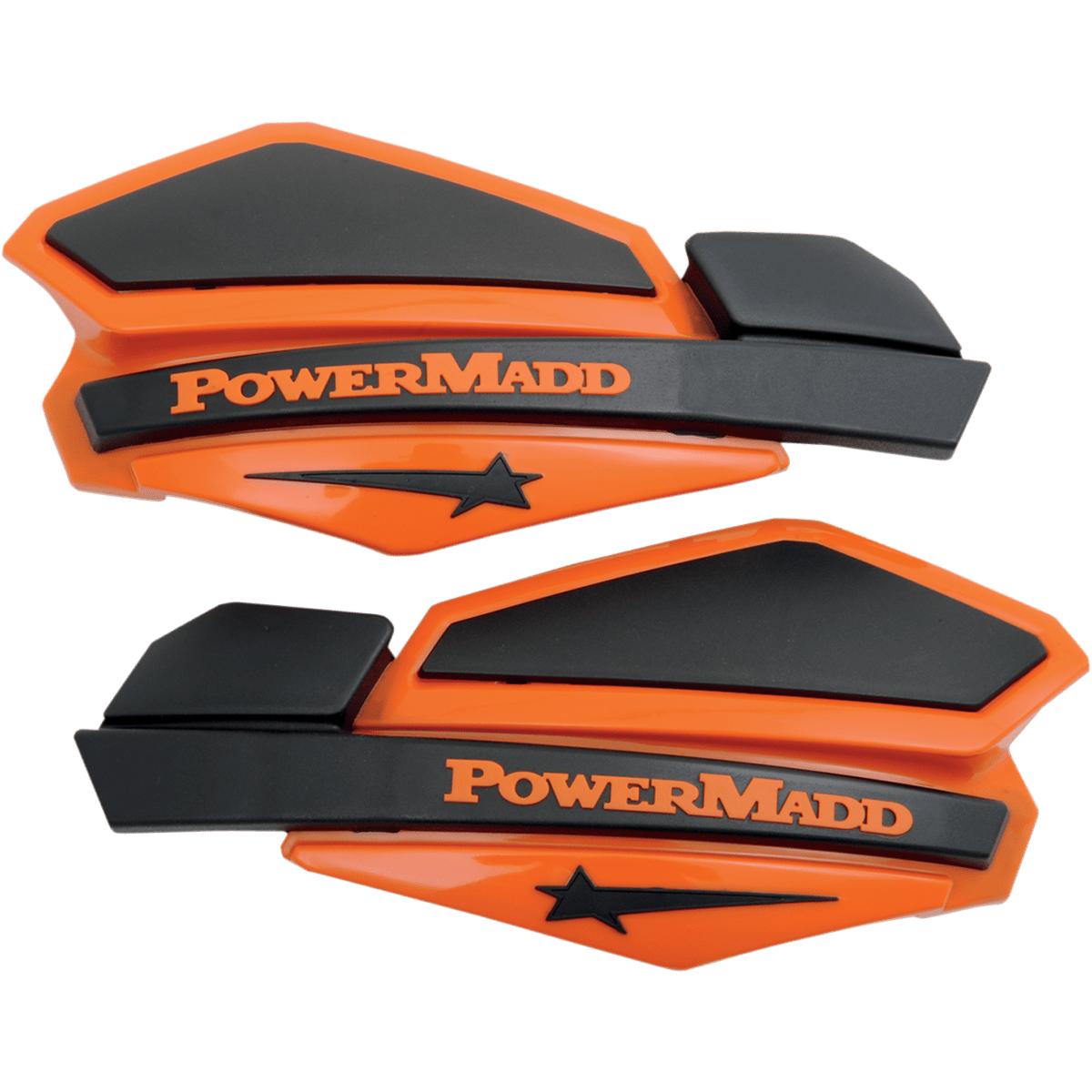 POWERMADD Handguards - Orange/Black 34205