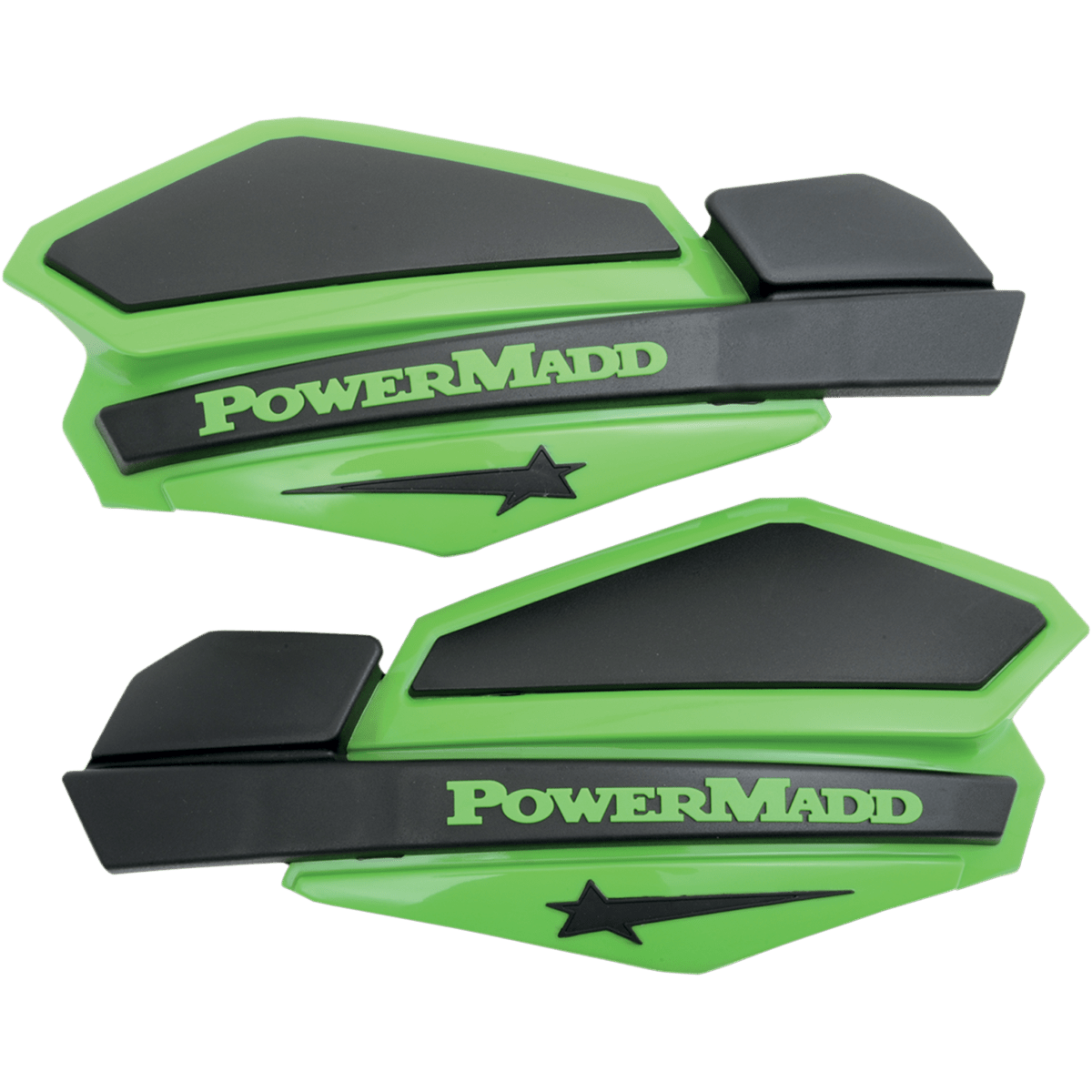 POWERMADD Handguards - Green/Black 34203