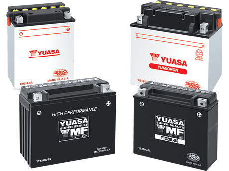 YUASA AGM Battery - YTX20L YUAM420BS - Moto Shop Service