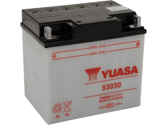 YUASA Battery - 53030 YUAM2230B - Moto Shop Service