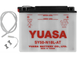 YUASA Battery - SY50N18LAT YUAM22S8T - Moto Shop Service