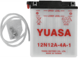 YUASA Battery - Y12N12A-4A-1 YUAM2221B - Moto Shop Service