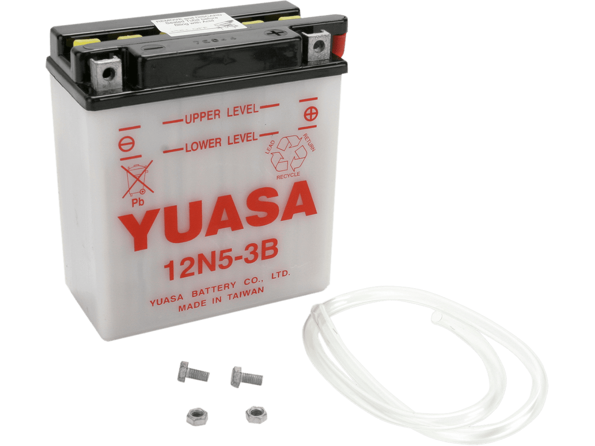 YUASA Battery - Y12N5-3B YUAM2253B - Moto Shop Service