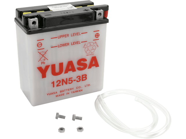 YUASA Battery - Y12N5-3B YUAM2253B - Moto Shop Service