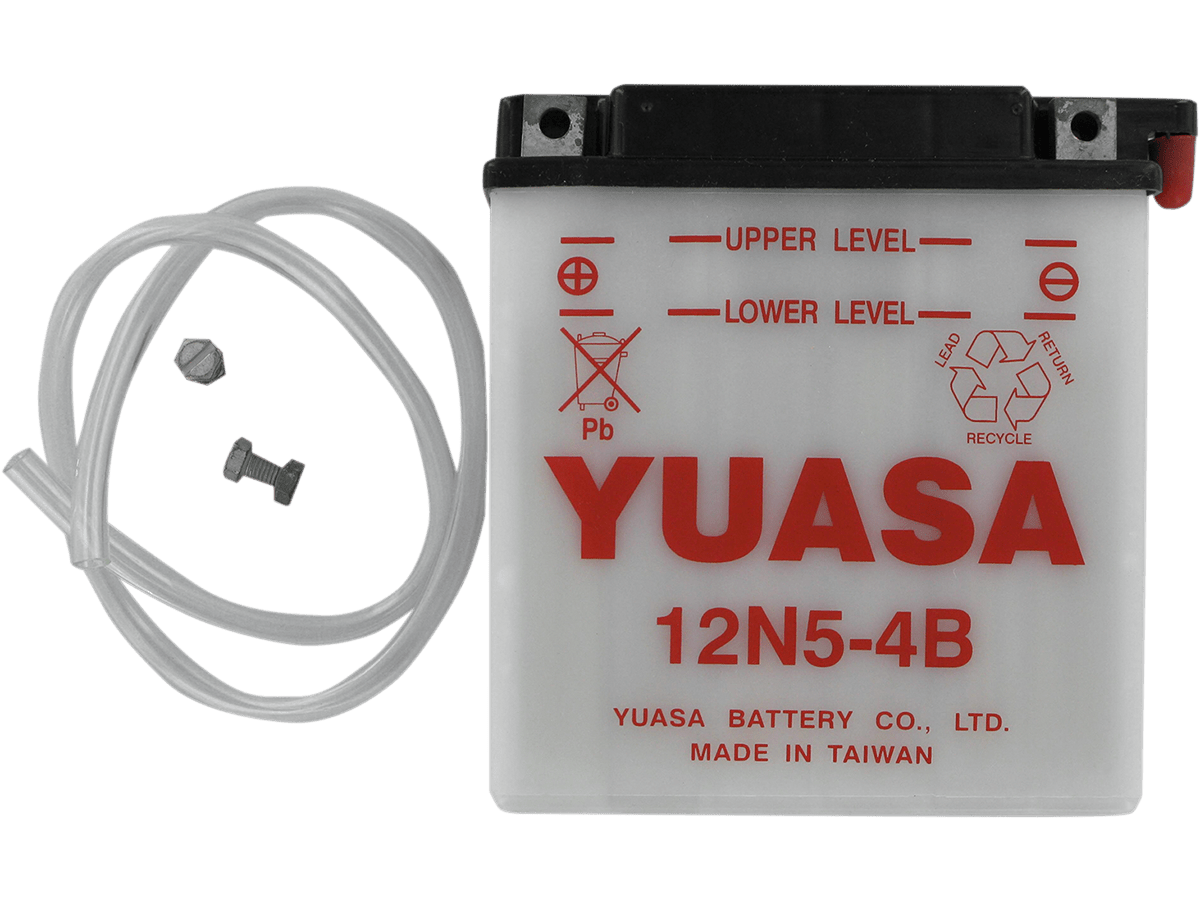 YUASA Battery - Y12N5-4B YUAM2250B - Moto Shop Service