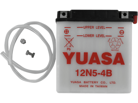 YUASA Battery - Y12N5-4B YUAM2250B - Moto Shop Service