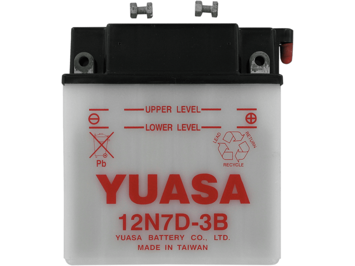 YUASA Battery - Y12N7D-3B YUAM227DB - Moto Shop Service