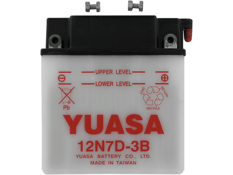 YUASA Battery - Y12N7D-3B YUAM227DB - Moto Shop Service