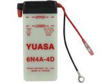 YUASA Battery - Y6N4A-4D YUAM26A4B - Moto Shop Service