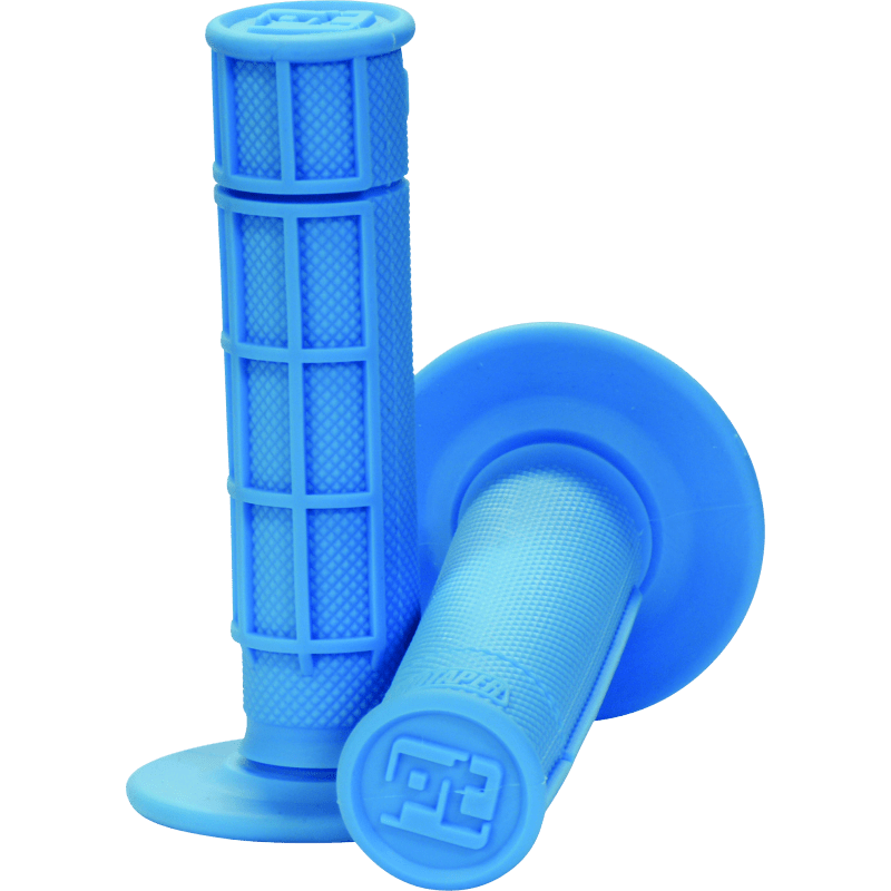 1/2 Waffle Grips - Neon Blue