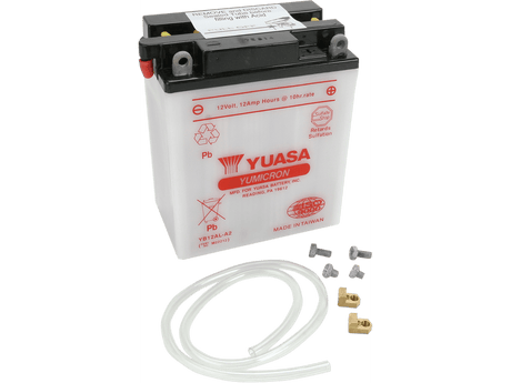 YUASA Battery - YB12AL-A2 YUAM22212 - Moto Shop Service