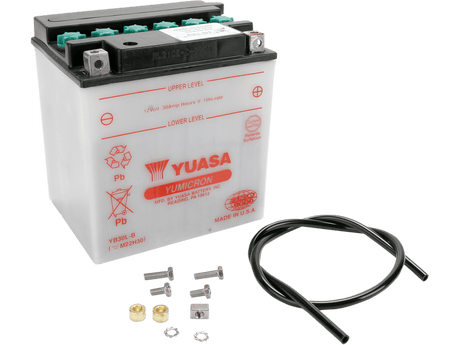 YUASA Battery - YB30L-B YUAM22H30TWN - Moto Shop Service