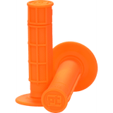 1/2 Waffle Grips - Neon Orange