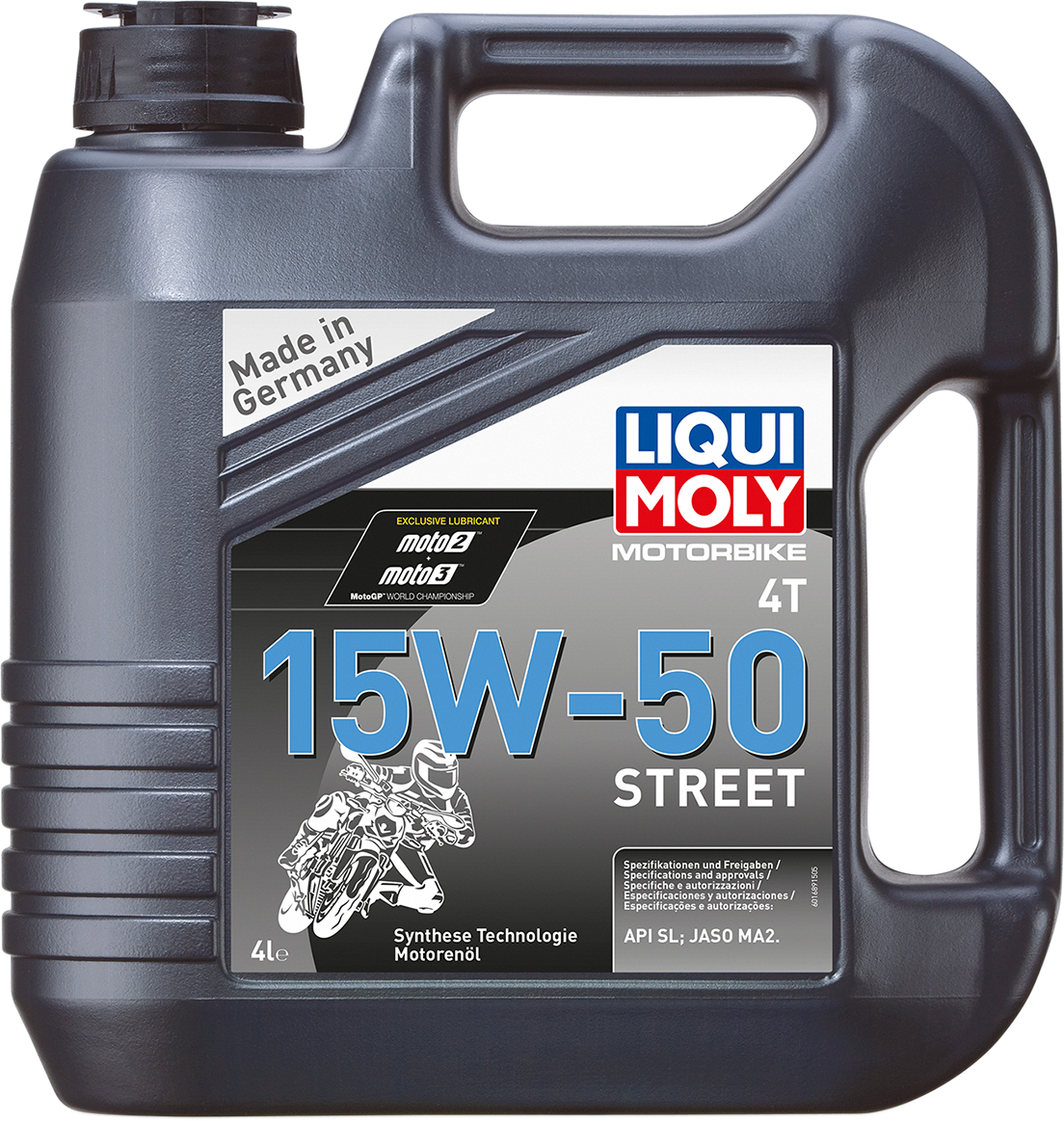 LIQUI MOLY Street 4T Oil - 15W-50 - 205L 22062