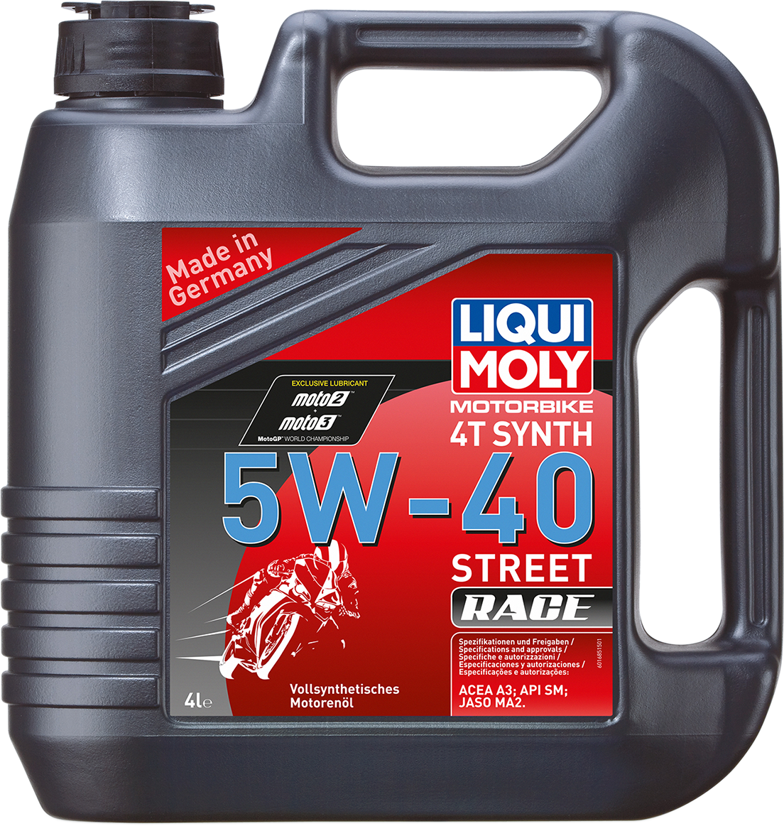 LIQUI MOLY Street Race Synthetic 4T Oil - 5W-40 - 60L 2593