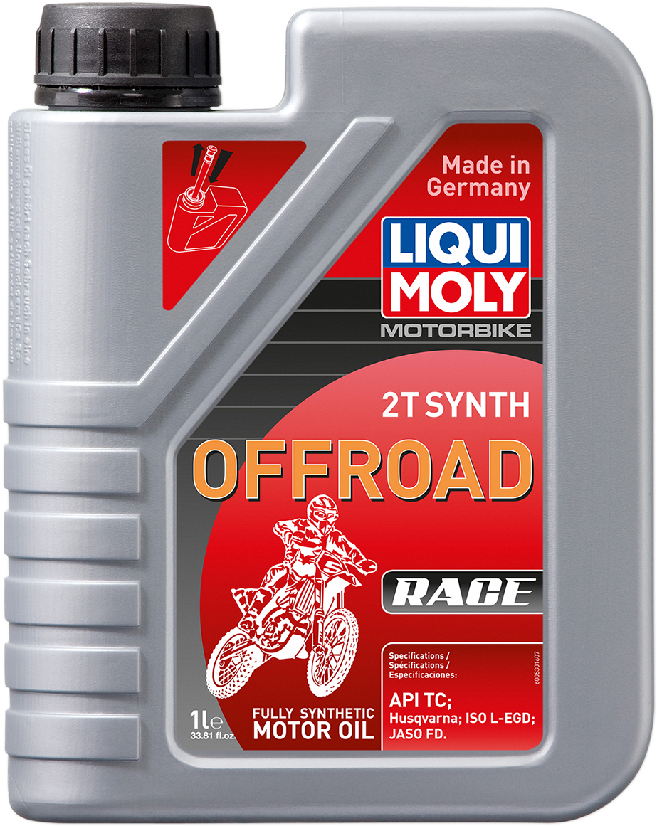 LIQUI MOLY Off-Road Synthetic 2T Oil - 1 Liter 20178