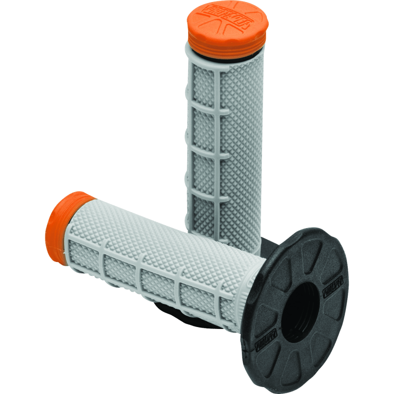 Tri Density MX 1/2 Waffle Grips - Orange