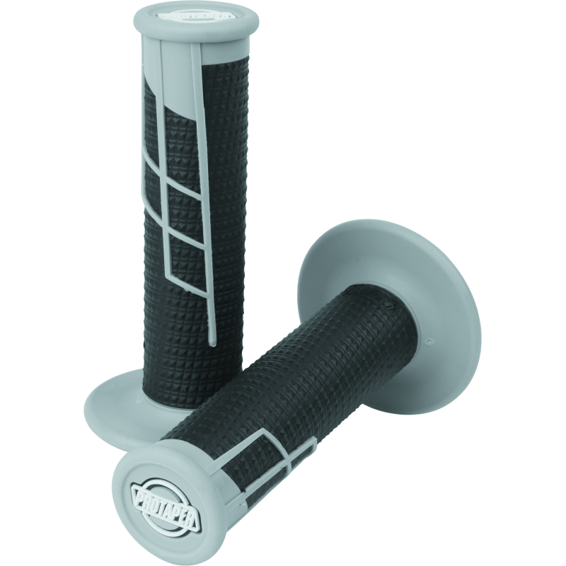 Clamp-On 1/2 Waffle Grip - Gray/Black