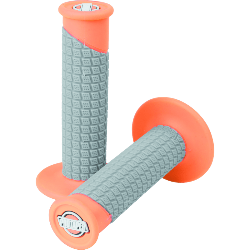 Clamp-On Pillow Top Grips - Neon Orange/Gray