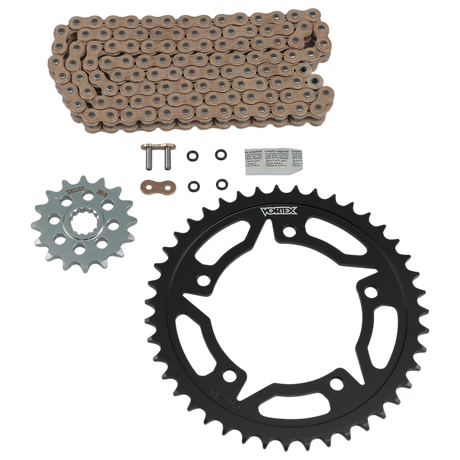 VORTEX Chain Kit - Gold - Suzuki - GSX-R 600 CKG5130 - Moto Shop Service