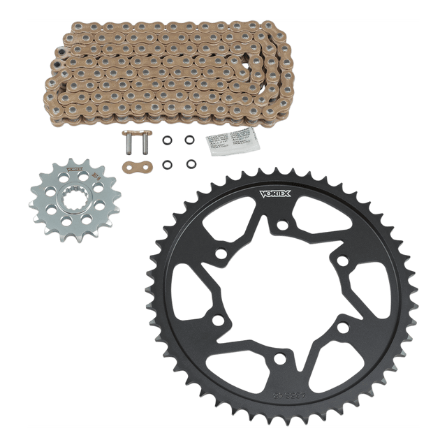 VORTEX Chain Kit - Gold - Yamaha - YZF-R6 S CKG6128 - Moto Shop Service