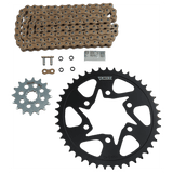 VORTEX Chain Kit - Gold - Kawasaki - ZX-6R CKG6387 - Moto Shop Service