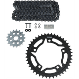 VORTEX Chain Kit - Black - Suzuki - GSX-S 750/Z CK6415 - Moto Shop Service