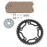 VORTEX Chain Kit - Gold - Suzuki - GSX-S 750/Z CKG6415 - Moto Shop Service