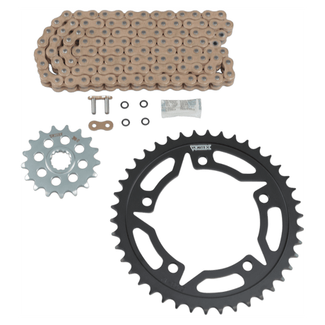 VORTEX Chain Kit - Gold - Suzuki - GSX-S 750/Z CKG6415 - Moto Shop Service