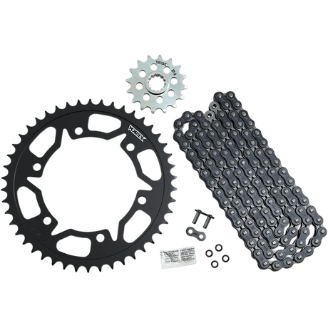 VORTEX Chain Kit - Black - Yamaha - FZ6R CK6440 - Moto Shop Service