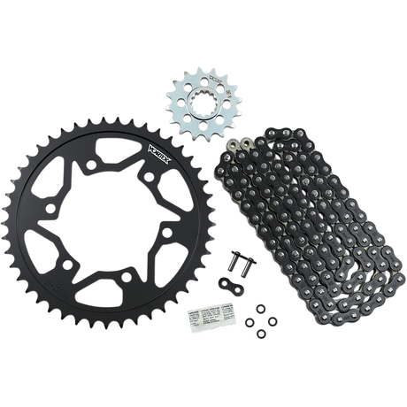 VORTEX Chain Kit - Black - Yamaha - FZ-09 CK6453 - Moto Shop Service