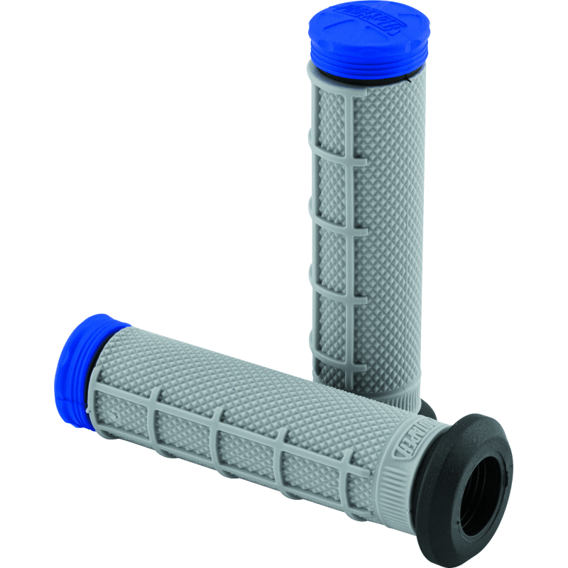 Tri Density ATV 1/2 Waffle Grips - Blue