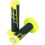 Clamp-On 1/2 Waffle Grip - Neon Yellow/Black